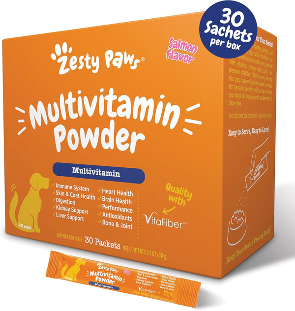 Zesty Paws 10-in-1 Dog Multivitamin - Gut, Immune, Joint, Skin & Coat