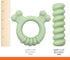Nylabone Sensory Material Puppy Chew Toys Bundle, Allergen-Free Peanut Butter and Chicken Flavor, Small/Regular (2