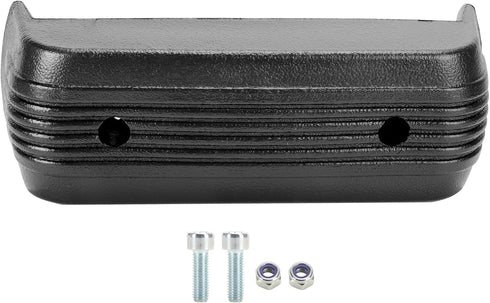 Roykaw Golf Cart Front Bumper with Bolts, Fits Club Car DS Gas and Electric 1993-Up, Durable Black Bumper