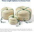 Cat Natural Sisal Rope for Scratching Post, Hemp Rope for Repairing or DIY Scratcher, White, 180FT