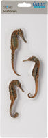 biOrb Seahorse Set of 3, Durable Beige Seahorse Replicas, Aquarium Decorations