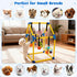 Tynexal 9 Puppy Play Gym with Hanging Toys, Interactive Dog Enrichment Playground, Removable Indoor Training Activity