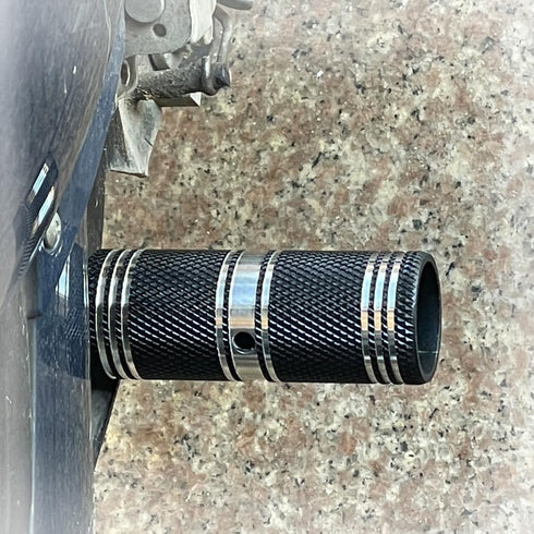 Wheelie No Thread Pegs Aluminum Alloy 105mm for 14mm and 12mm, 3/8 Inch E/Bike Axles