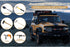 Shovel Mount for Roof Rack, Truck Bed, Offroad Roof Rack Axe Holder, Quick Fist Mount Clamps Fit 0.67" to 1.57" D Tools
