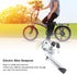 VBESTLIFE Electric Bike Seat Post, Foldable Metal Seatpost with Anti Theft Key Internal Lock for Bike Accessory