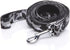 Heavy Duty Dog Leash, Nylon Camouflage for Small and Medium Dogs, 4 FT/ 6 FT/ 10 FT Long, 1 Inch Wide (Black, 10 FT)