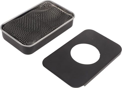 Outdoor Alcohol Stove, Portable Lightweight Mini Windscreen Camping Stove for Outdoor Camping, Black