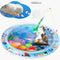 Cat Water Mat,Upgrade 0.5mm Thickened Water Mat for Cats,Anti-Scratch Sensory Mat,Unbreakable Interactive