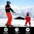 Kids Ski Trainer for Safe Downhill Skiing, Builds Good Form and Confidence, Easy Toddler Ski Trainer