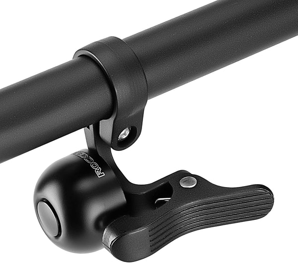 ROCKBROS Bicycle Bell, Copper Alloy Sturdy Bike Ring Bell with Clear & Long Sound for Handlebars, Over 100 dB