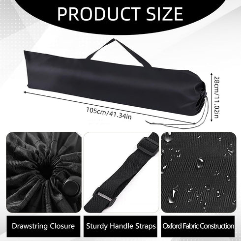 2Pcs 41 11 Inches x Camp Chair Replacement Bags, Oxford Cloth Folding Chair Carry Bag with Shoulder Strap, Heavy Duty