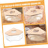 Clear Acrylic Hamster Sand Bath Container - Multi-Functional Pet Sandbox