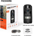 OUTDOOR EXPERT 20MP 1080P 940nm IP66 80ft Mini Trail Camera, Hunting Camera with No Glow Night Vision Motion Activated