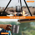 Lixada Ultralight Titanium Water Mug Cup with Lid and Foldable Handle, 750ml Pot for Outdoor Camping Cooking