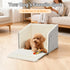 35 lbs Dog Car Seat for Small Dogs Patented Safety Buckle, Booster Seat with Safety Leash, Travel Car Seats for Dogs Up