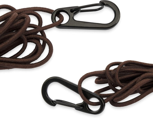 SWATOM Small Mini Carabiner Clip, Tiny Spring Snap Hook Keychains, Micro Carabiners for Paracord EDC, Alloy Key Rings,