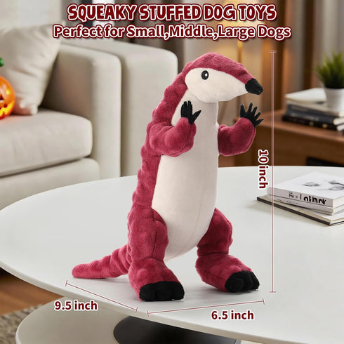 loncoldy Plush Chew Toys for Large Dogs, Squeaky Dog Toys, Stuffed Animal Dog Plush Toy for Small Medium and Large