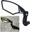 Hafny Bar End Bike Mirror HF-M900LS-FR08, Left Side Silver Glass