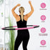 Weighted Fitness Hula Hoop for Adults - Detachable and Portable with Jump Rope, Resistance Band, and Carry Bag