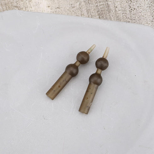 20pcs 35x5mm 1mm Carp Helicopter Rig Tube Aperture Helicopter Sleeves & Beads Terminal Fishing Tackle Carp Fishing
