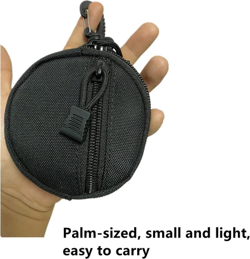 Small EDC Pouch Tactical Wallet, Molle Pouch, Coin Purse, Key Case, Tactical Keychain Pouch, Earphone Case, Military