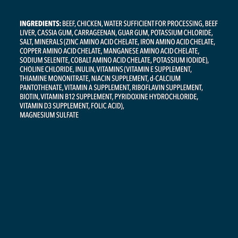 12.5 oz (Pack 12) Amazon Brand - Wag Pate Canned Dog Food, Beef & Chicken Recipe, Can