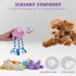 5 Packs Nocciola Squeaky Dog Toy Plushies, Cute Soft Squeak Crinkle Plush Stuffed Durable Pet Animal Chew Puppy Toys