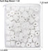 TOPZEA 6 Lb Aquarium Filter Media Ceramic Rings, Bio Filter Medias with Zipper Mesh Bags for Koi Pond, Fish Tank Filter