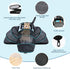 Expandable Pet Carrier - Airline Approved for Small Pets, Removable Pad and Pockets, TSA Compliant