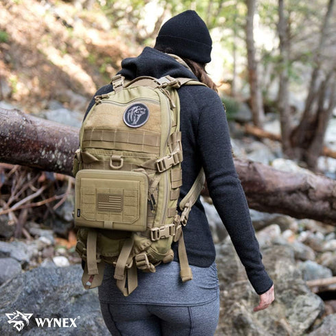 WYNEX Tactical Folding Admin Pouch, Molle Tool Bag of Laser-Cut Design, Utility Organizer EDC Medical Bag Modular