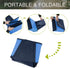 Niubya Foldable Dog Pool, 80 x 12 Inches - Collapsible Hard Plastic Swimming Pool, Portable Bath Tub for Pets Dogs and