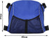 Portable Kayak Seat Back Storage Bag, 600D Oxford Waterproof Organizer with Adjustable Adhesive Straps and Mesh Pouch
