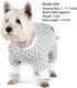 KYEESE Cotton Stretchable Dog Pajamas Jumpsuit 4 Legs Puppy PJs