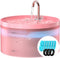Pink Cat Water Fountain:with 6 Carbon Filters + 3 Sponge Filters -