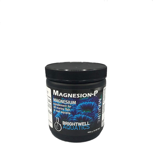 Brightwell Aquatics Magnesion-P, Magnesium Powder Supplement for Marine & Reef Aquariums, 400g