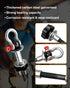 JUFZQO 1-3 inch 2 Upgrade Power Rack Attachments with Convex stainless steel gaskets, Versatile O-Ring Attachment Fit