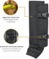Snake Gaiters Leg Guards, Waterproof Snake Chaps for Hunting, Adjustable Protection for Men & Women