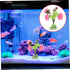 Coffee Shop Decor - Artificial Aquarium Lotus Fake Flower for Fish Tank, Floral Decorations, Small Aquarium Supply