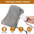 Hand Warmers Rechargeable, 10000mAh Electric Heated Gloves Power Bank with Double-Sided Heating for Hunting Camping