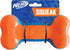 Nerf Dog 7in TPR EXO Squeak Bone - Blue/Orange Color