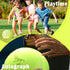 Giant 9.5" Dog Tennis Ball, 2 Pack Oversize Interactive Puzzle Toy with 1*Ball Pump + 1*Needle for Small, Medium, Large