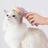 Cat Grooming Brush, Dog Brush for Shedding, Self Cleaning Slicker Brush for Cats and Dogs, Orange and Pink