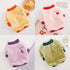 Puppy Dog Clothes Winter Sweater in Medium Strawberry, Flannel Velvet Pet Cat Cute Fruit Fleece for Small Dogs