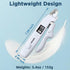 Zelvian 2-in-1 Trimmer, 3 Dog & Cat Nail Clipper and Grinder with LED Light, Low-Noise Electric Pet Nail Safety Lock