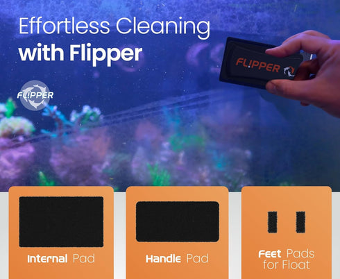 FL!PPER Standard Maintenance Repair Kit for Original and Floating Flipper Aquarium Cleaners