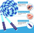 GRAWUN Kids Jump Rope - Soft Beaded Adjustable Length Tangle-Free Skipping Rope for Fitness