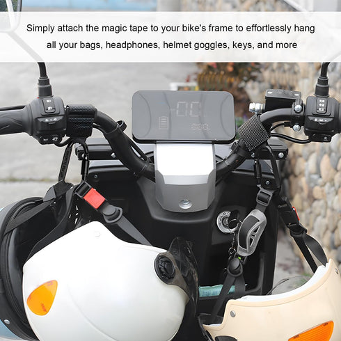 JNXIJ 2PCS Headset, Hook for Hanging Helmet Multi-Purpose Motorcycle Carabiner Hook, Heavy Duty Strap Clip for Stroller