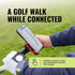 Stripebird 2.0 - Golf Push Cart Mount for Magnetic Accessories (Black) - Push Cart Strap for Quick and Easy Access
