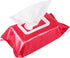 Wags & Wiggles Deodorizing Wipes for Dogs, 100 Count - Fresh Strawberries, Eliminate Odors from Your Dog's Coat