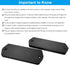 MAXREAL 60lbs (2-Pack) Gun Magnet Rated.HQ Rubber Coated Magnetic Pistol Mount & Holster for Vehicle, Truck, Home, Car
